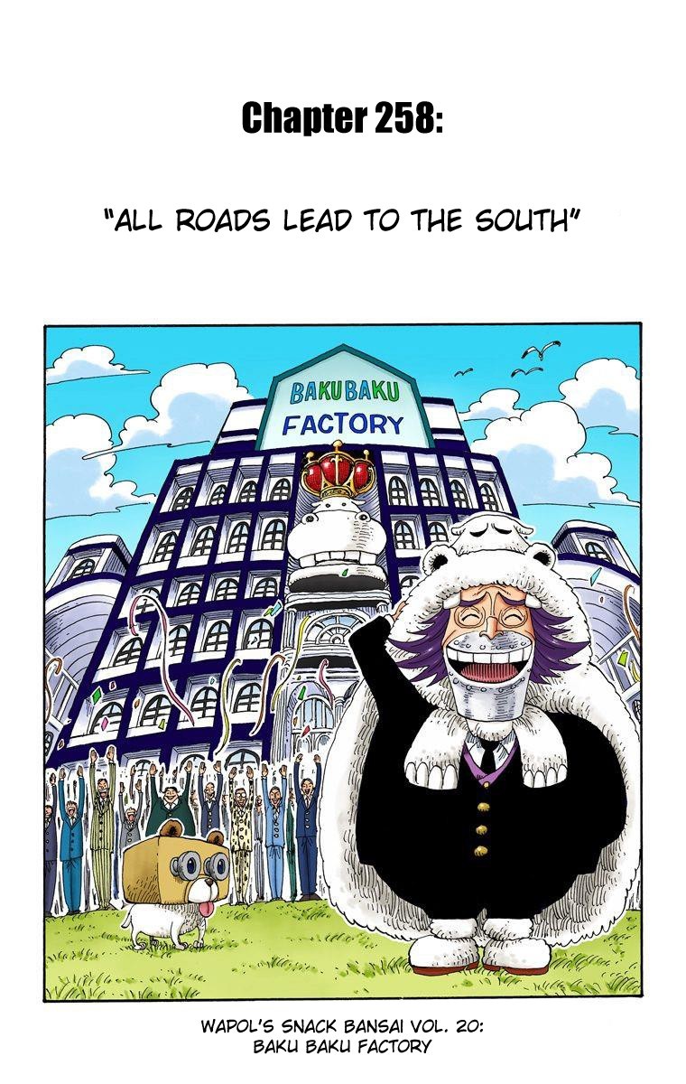 One Piece Digital Colored Chapter 258 image 02